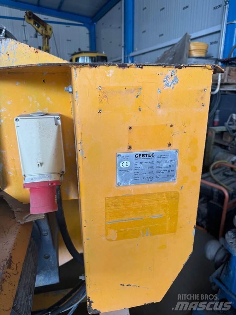  GERTEC SP 1100 Camiões bomba Betão