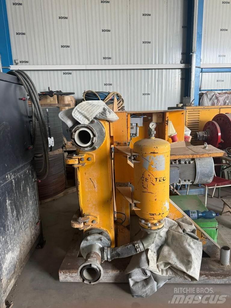  GERTEC SP 1100 Camiões bomba Betão