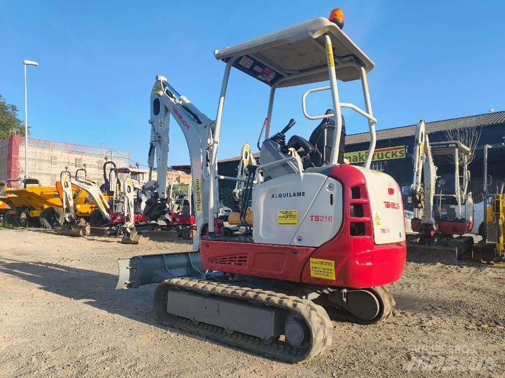 Takeuchi TB 216 Mini Escavadoras <7t