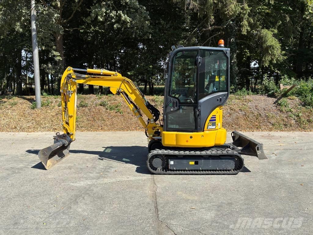 Komatsu PC26MR-5 Mini Escavadoras <7t