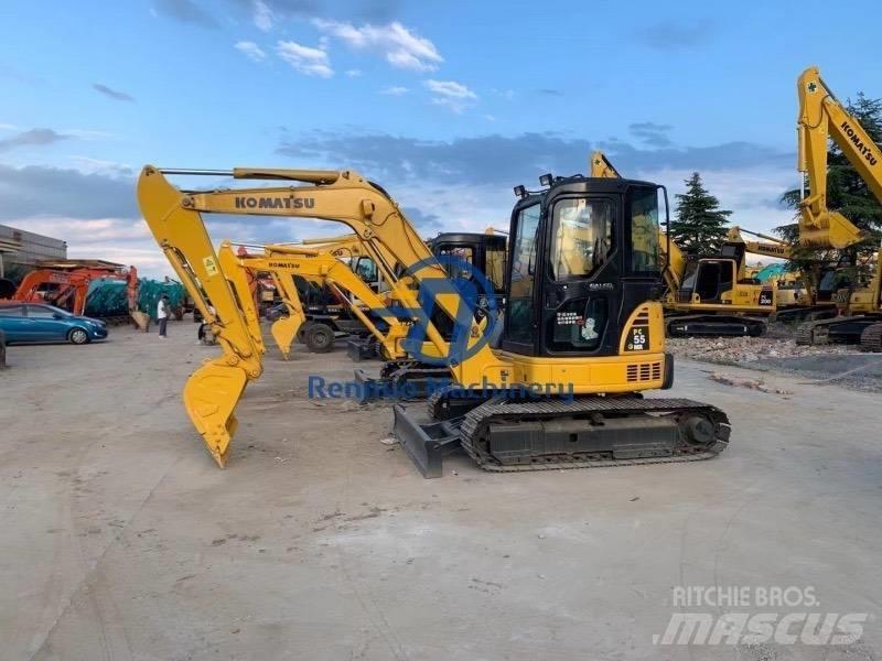 Komatsu PC 55 MR Mini Escavadoras <7t