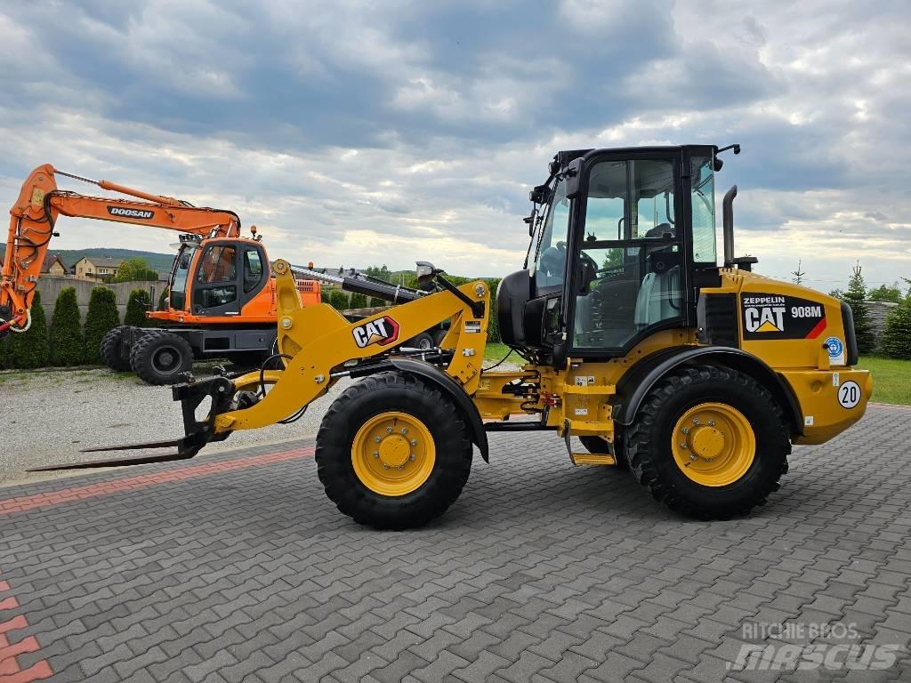 CAT 908 M Pás carregadoras de rodas
