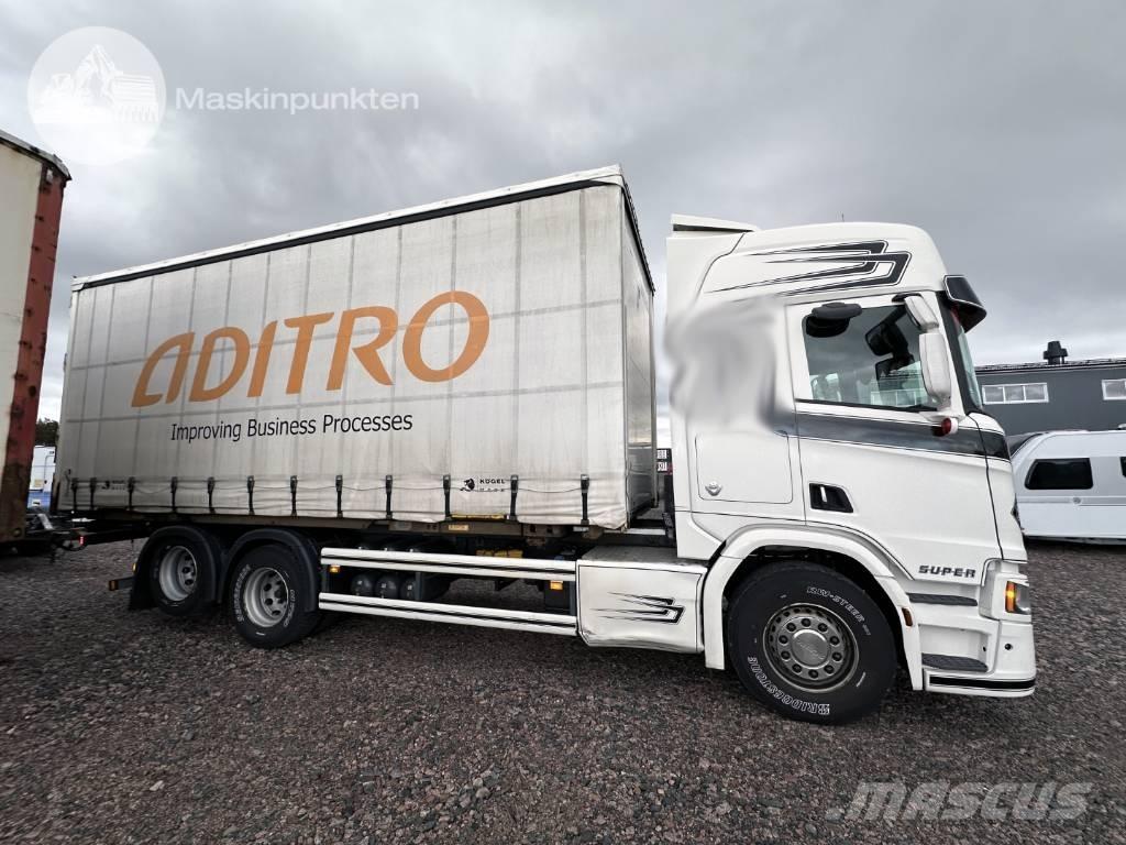 Scania R 580 Camiões porta-contentores