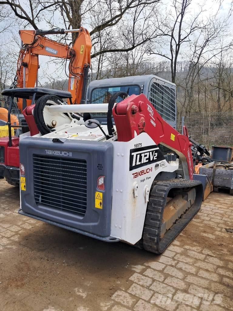 Takeuchi TL12 Carregadoras de direcção deslizante