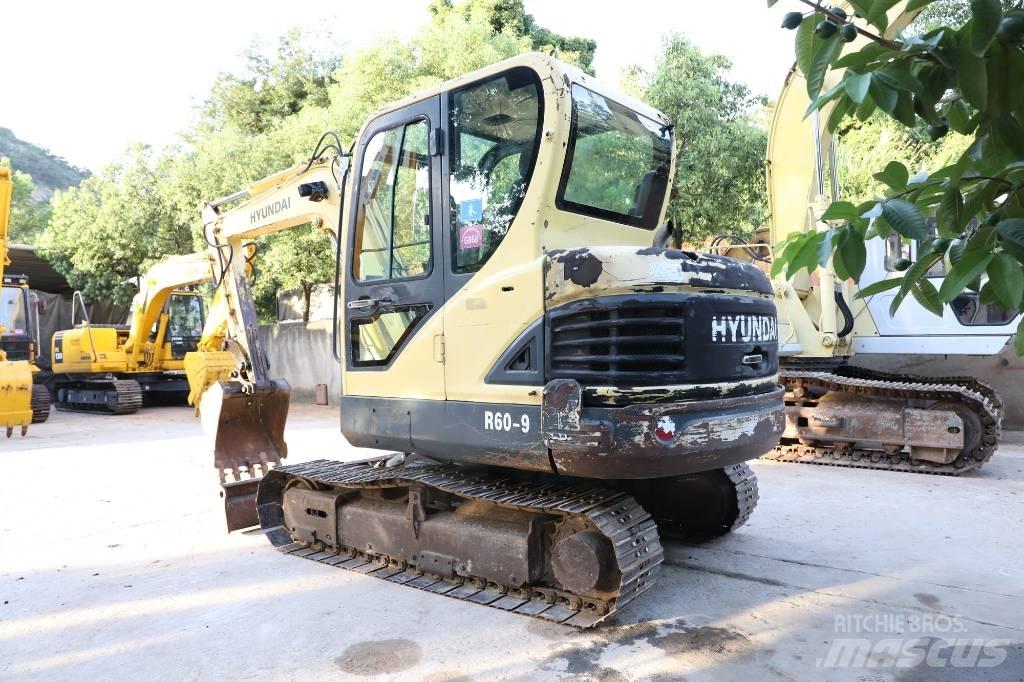 Hyundai R60-9 Mini Escavadoras <7t