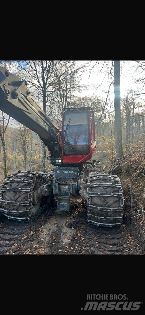 Komatsu 931 XC Processadores florestais