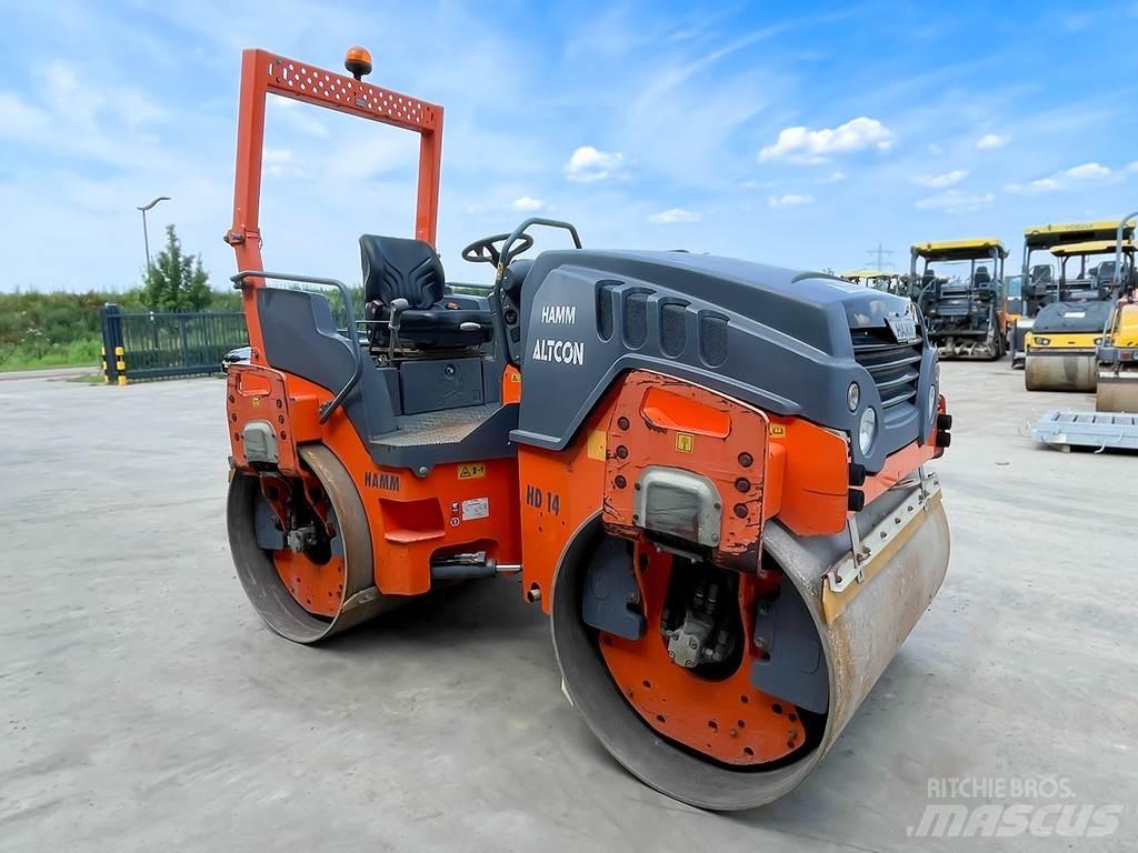 Hamm HD 14 VV Cilindros Compactadores tandem