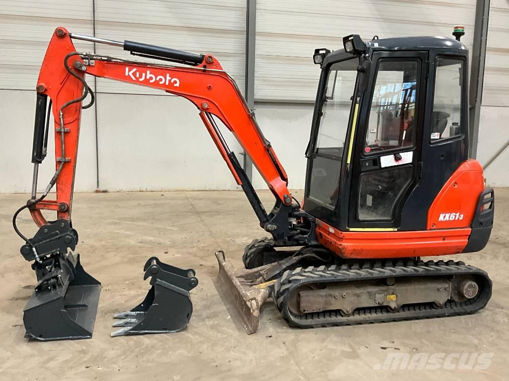 Kubota KX 61-3 Mini Escavadoras <7t