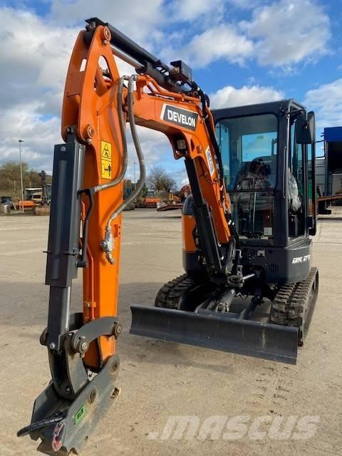 Develon DX 27 Z-7 Mini Escavadoras <7t