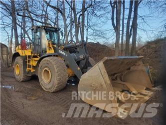 John Deere 744 K Pás carregadoras de rodas