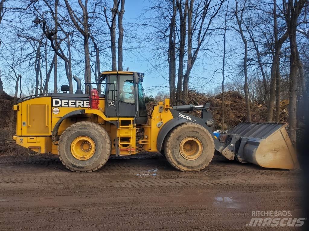 John Deere 744 K Pás carregadoras de rodas