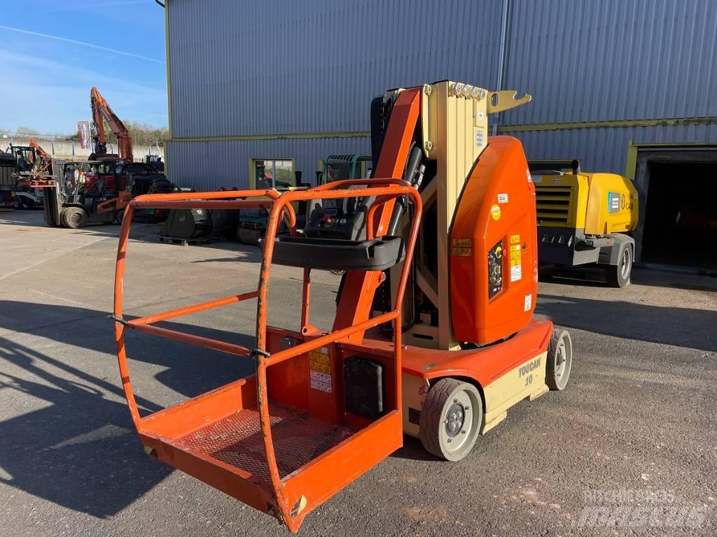 JLG Toucan 10 E Plataformas de Mastro Vertical