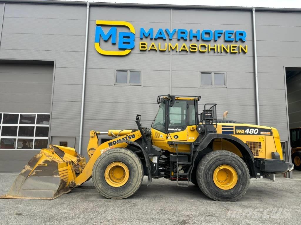 Komatsu WA 480-8 Pás carregadoras de rodas