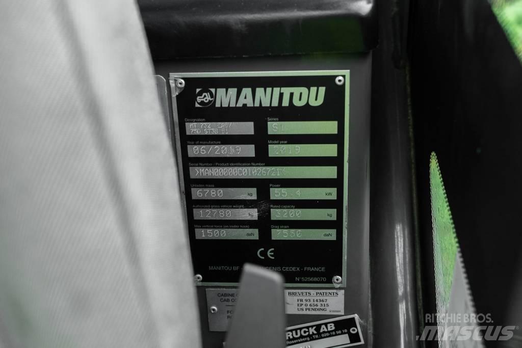 Manitou MT 732 Manipuladores telescópicos