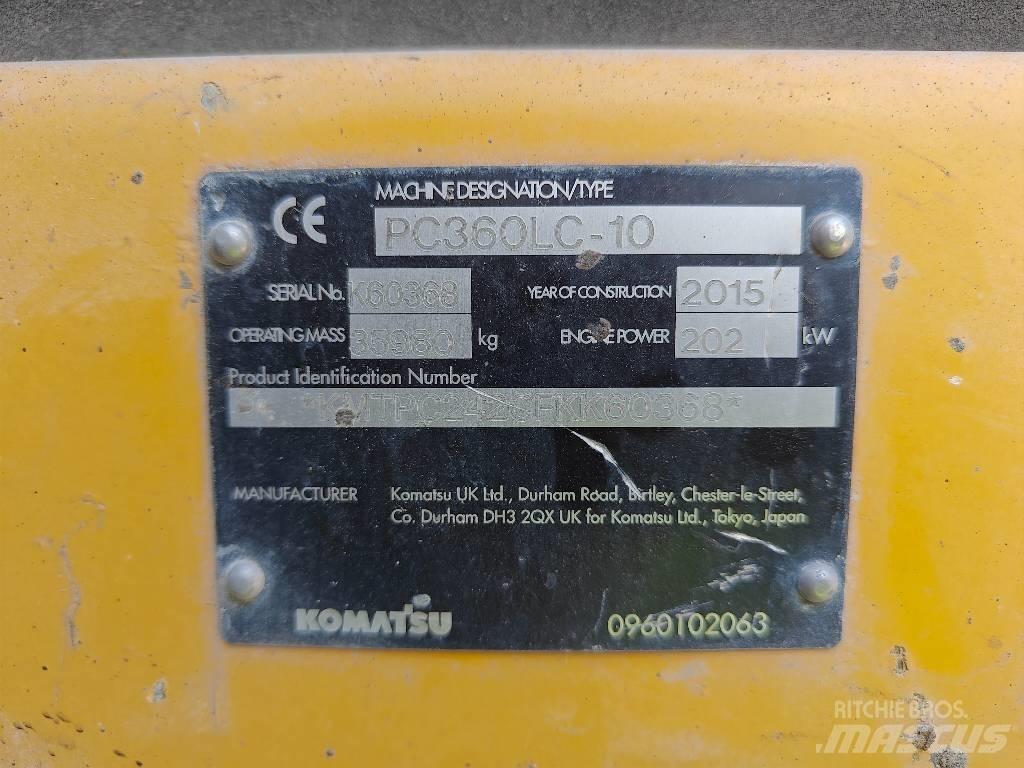 Komatsu PC 360 LC-10 Escavadoras de rastos