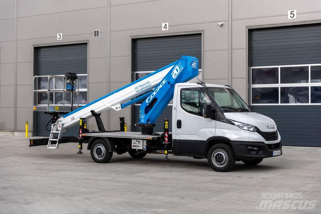 Socage 20T Plataformas aéreas montadas em camião