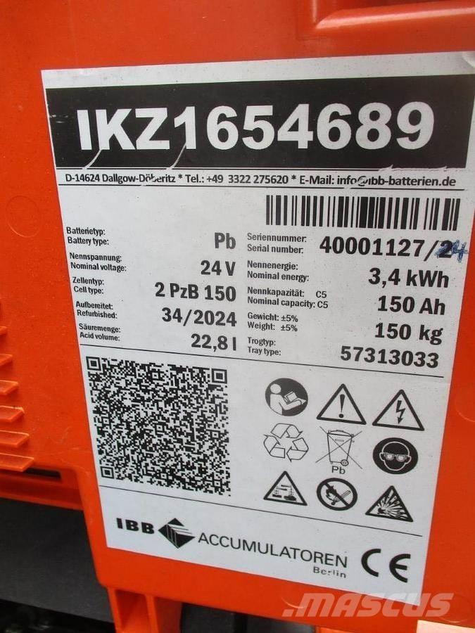 BT SWE 080L Empilhador para operador externo