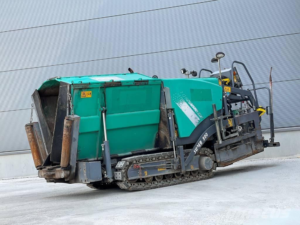 Vögele SUPER 800 Pavimentadoras de asfalto