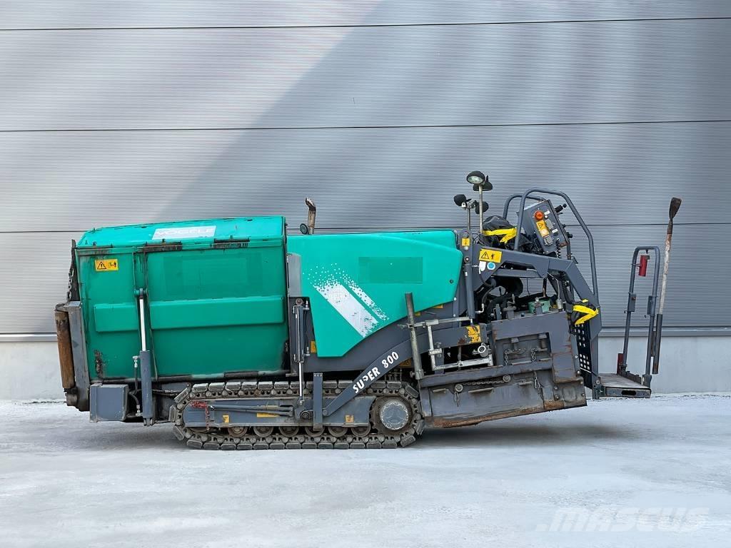 Vögele SUPER 800 Pavimentadoras de asfalto