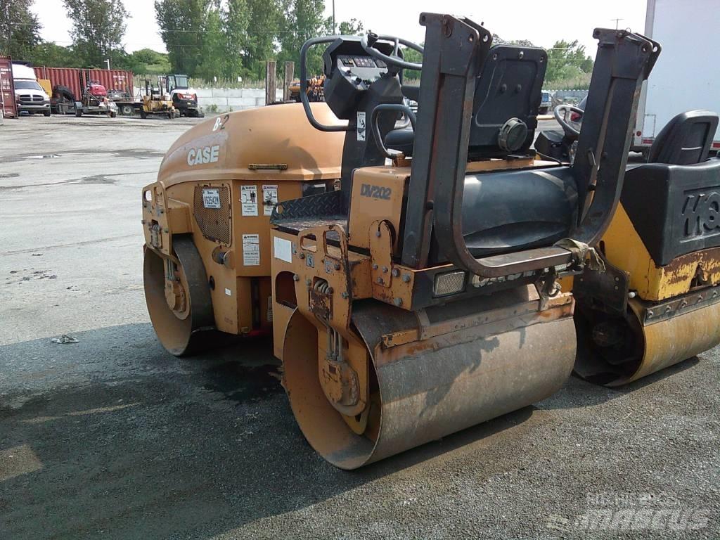 CASE DV 202 Cilindros Compactadores tandem