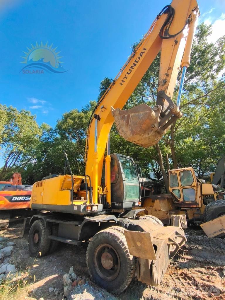 Hyundai R210W-7 Escavadoras de rodas