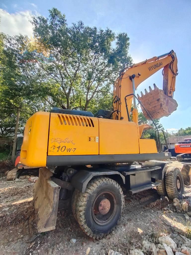 Hyundai R210W-7 Escavadoras de rodas