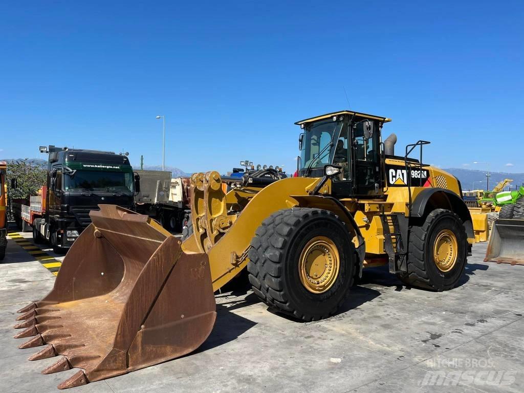 CAT 982 M Pás carregadoras de rodas