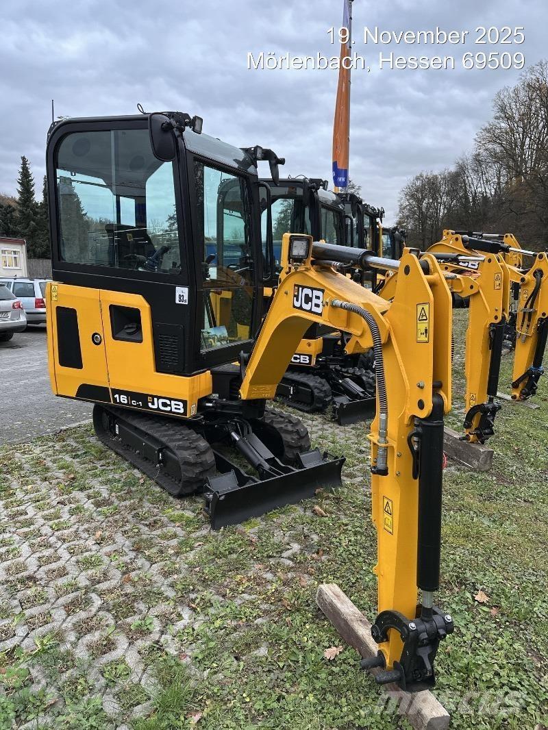 JCB 16C-1 Mini Escavadoras <7t