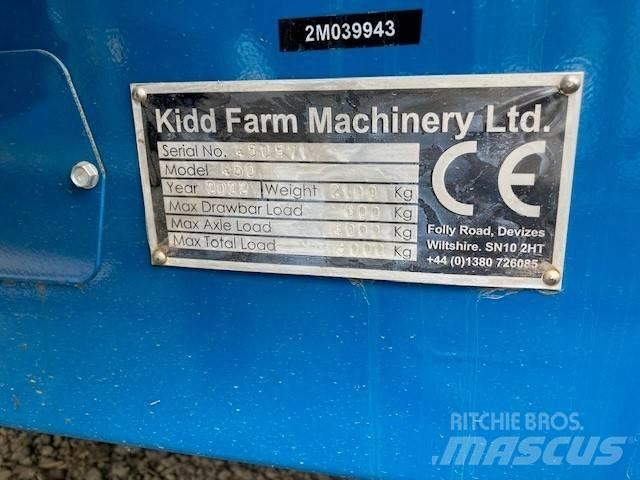  KIDD 450T Cortadores, moinhos e desenroladores de fardos