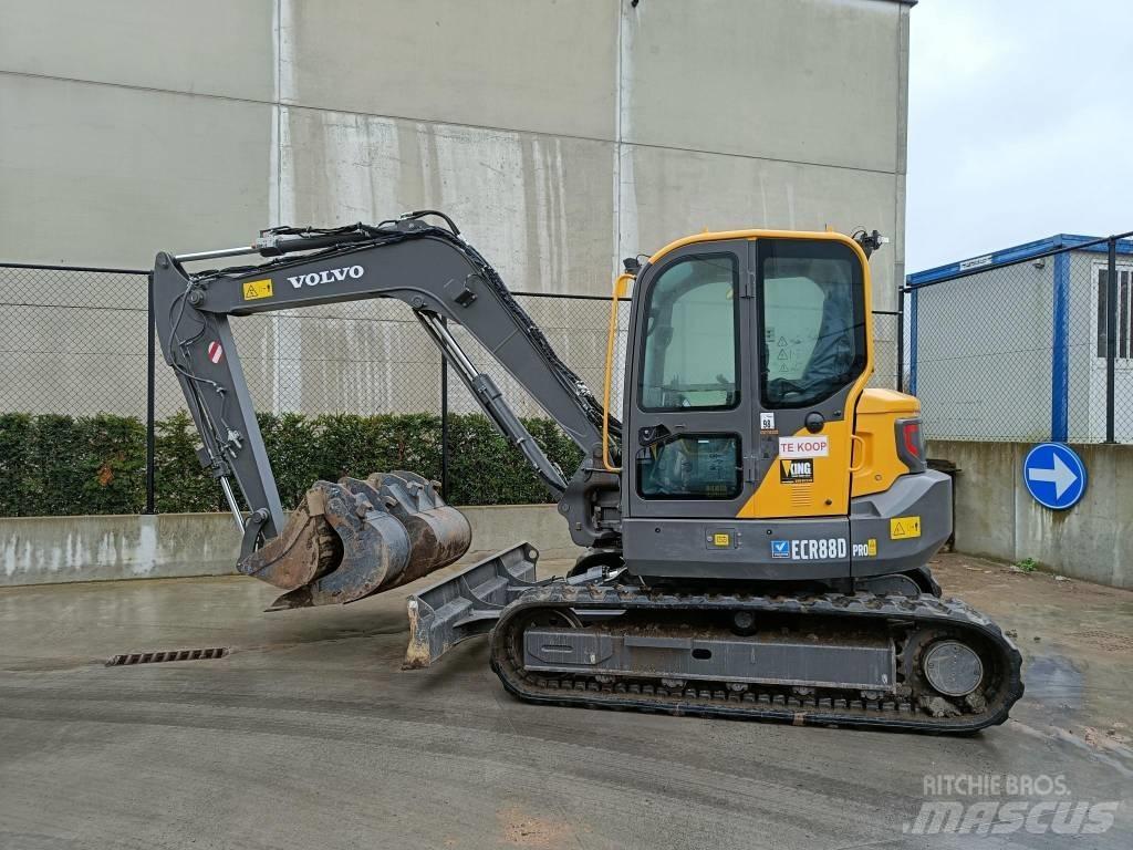 Volvo ECR 88 D Escavadoras de rodas