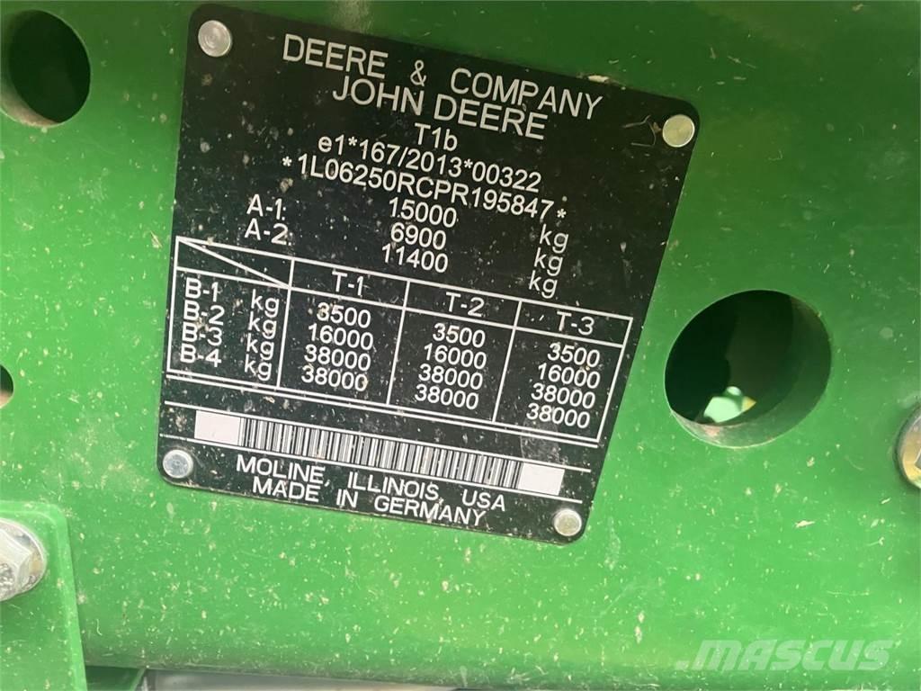John Deere 6R 250 Tratores Agrícolas usados