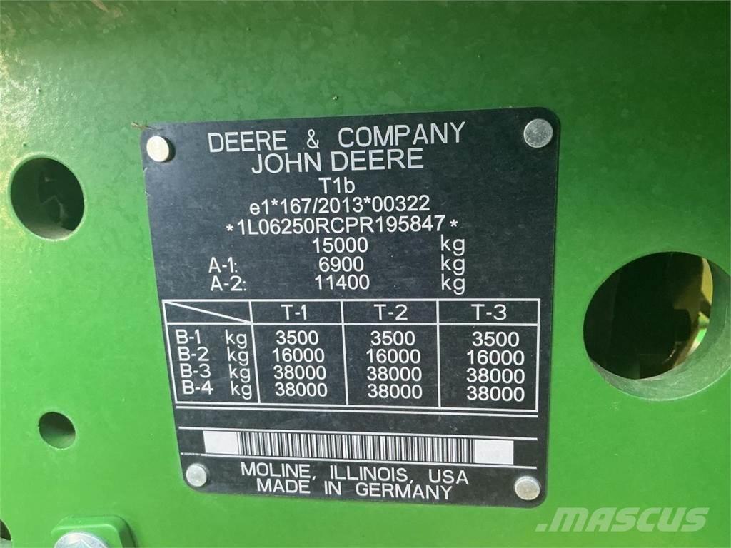 John Deere 6R 250 Tratores Agrícolas usados