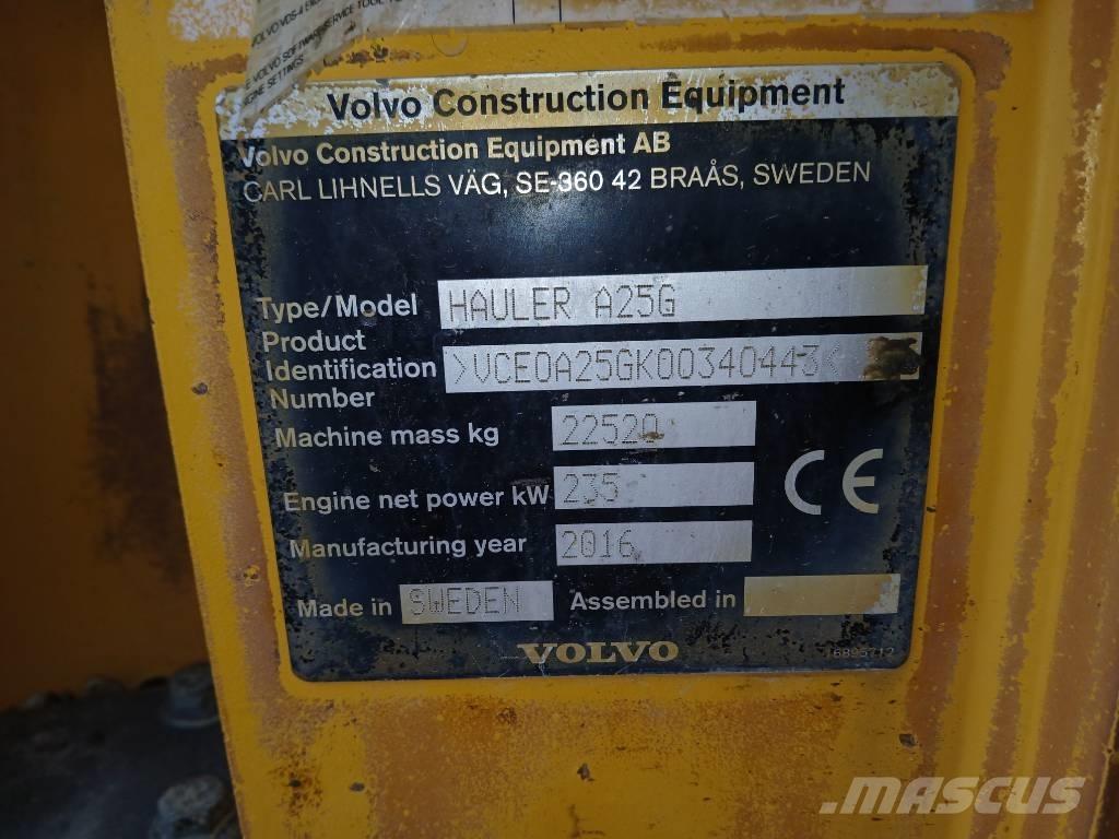 Volvo A 25 G Camiões articulados