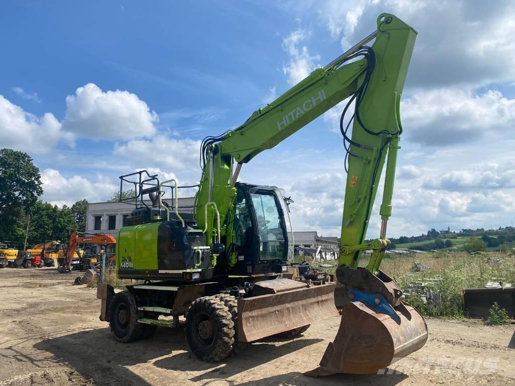 Hitachi ZX 145 W-6 Escavadoras de rodas