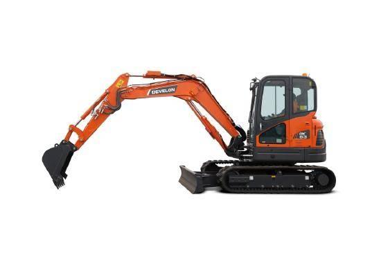 Develon DX 63-3 Mini Escavadoras <7t