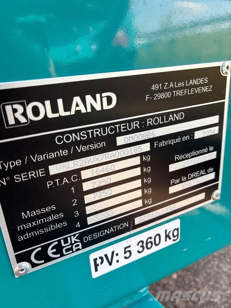 Rolland RV 852 Outros reboques agricolas