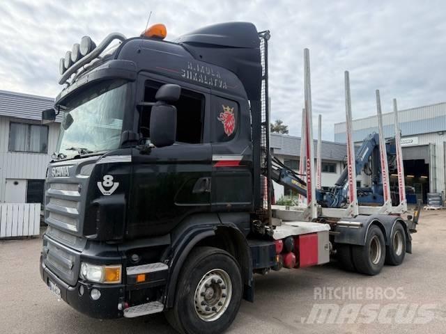 Scania R 560 Camiões de transporte de troncos