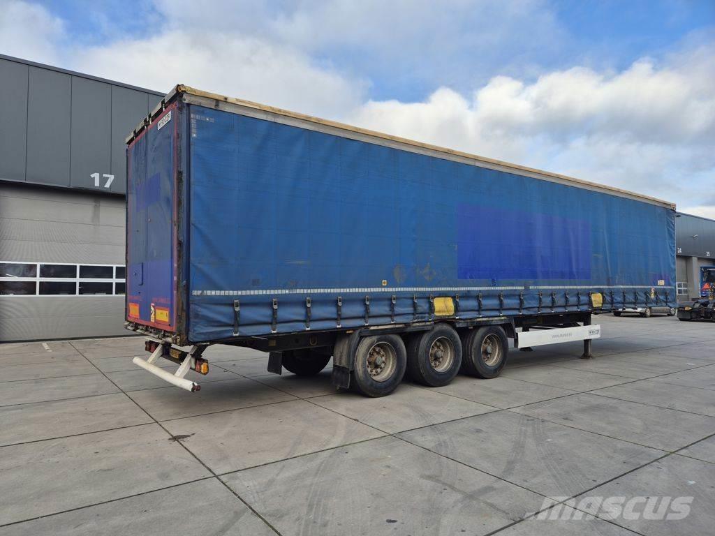 Krone schuifzeil Camiões caixa cortinas laterais
