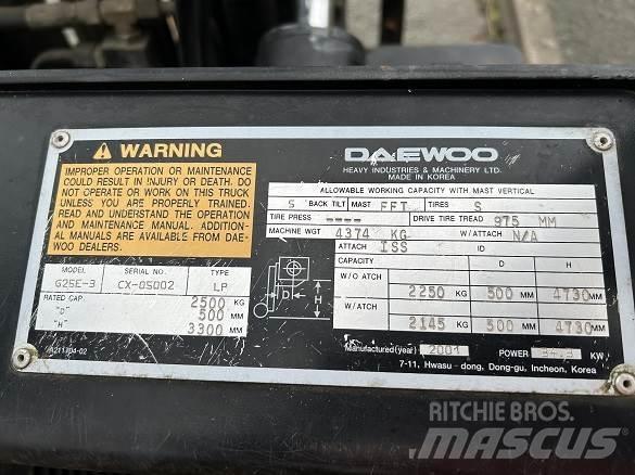 Daewoo G25E-3 Construção - Outros
