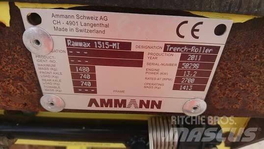 Rammax 1515-MI Cilindros Compactadores tandem