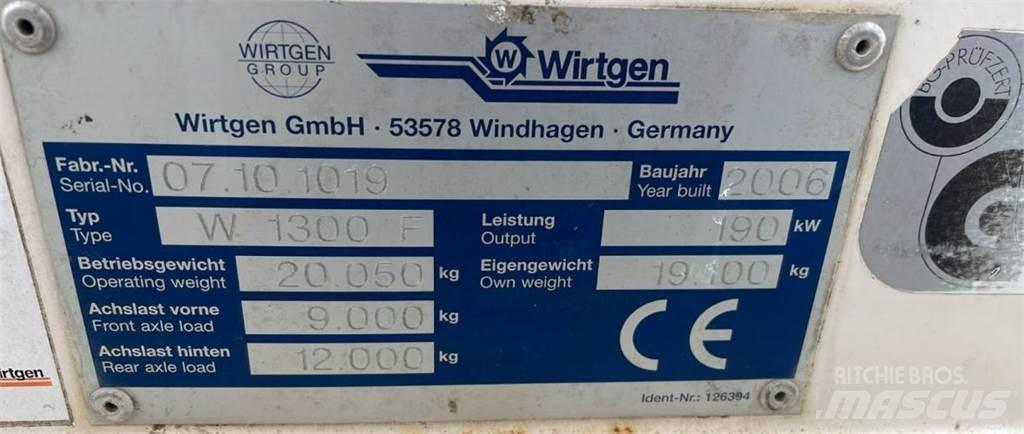 Wirtgen W 1300 F Fresadoras de asfalto