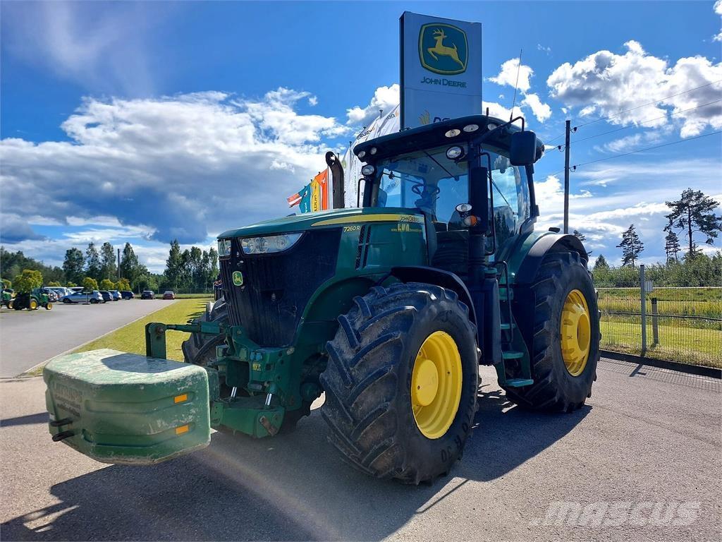 John Deere 7260R Tratores Agrícolas usados