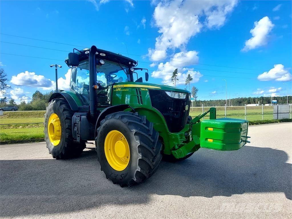 John Deere 7260R Tratores Agrícolas usados