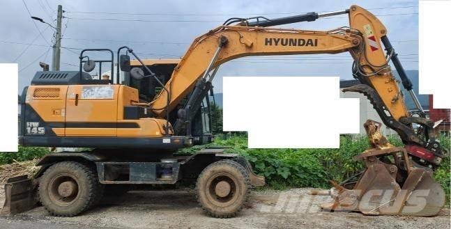 Hyundai HW 145 Escavadoras de rodas