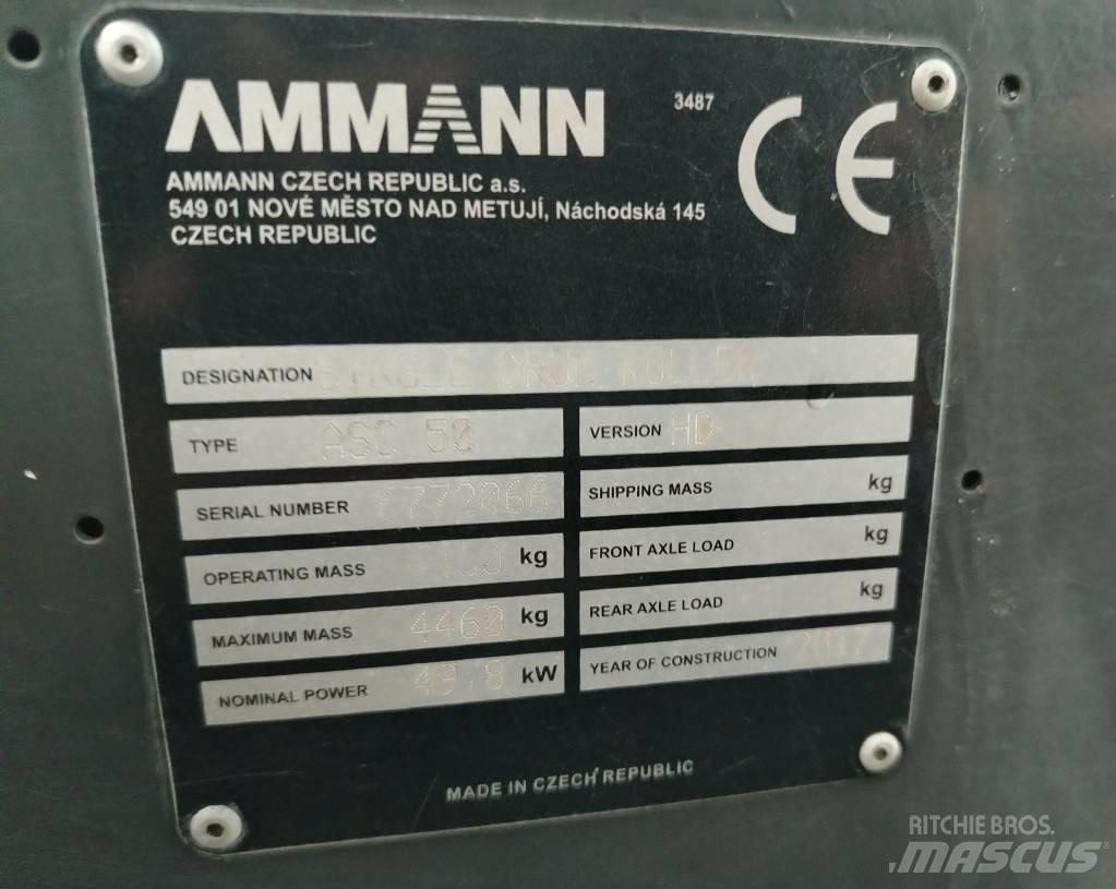 Ammann ASC 50 Cilindros Compactadores monocilíndricos