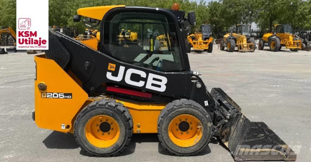 JCB 205 Carregadoras de direcção deslizante