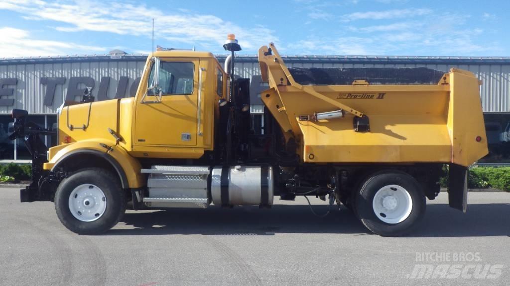 Western Star 4900 FA Lâminas de neve e arados