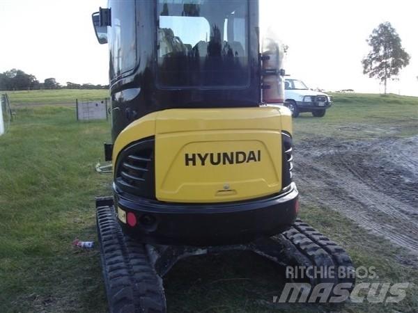 Hyundai R35Z-7 Mini Escavadoras <7t