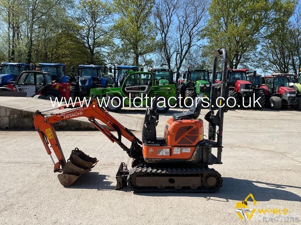 Hitachi ZX 10U Mini Escavadoras <7t