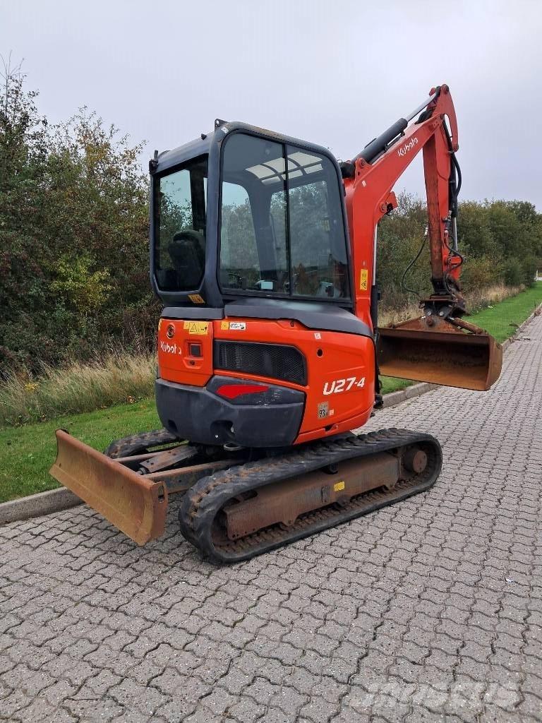 Kubota U27-4 GL HI Mini Escavadoras <7t